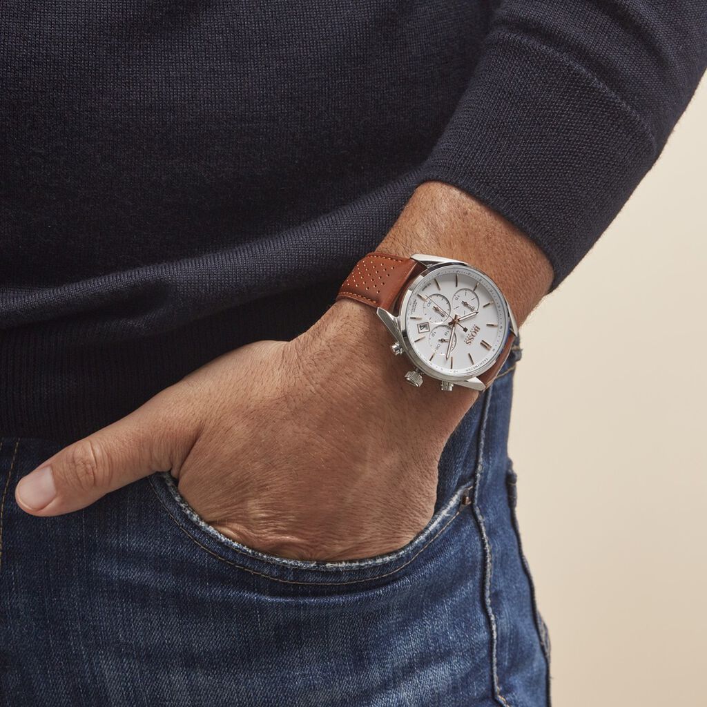 Montre Boss Champion Blanc