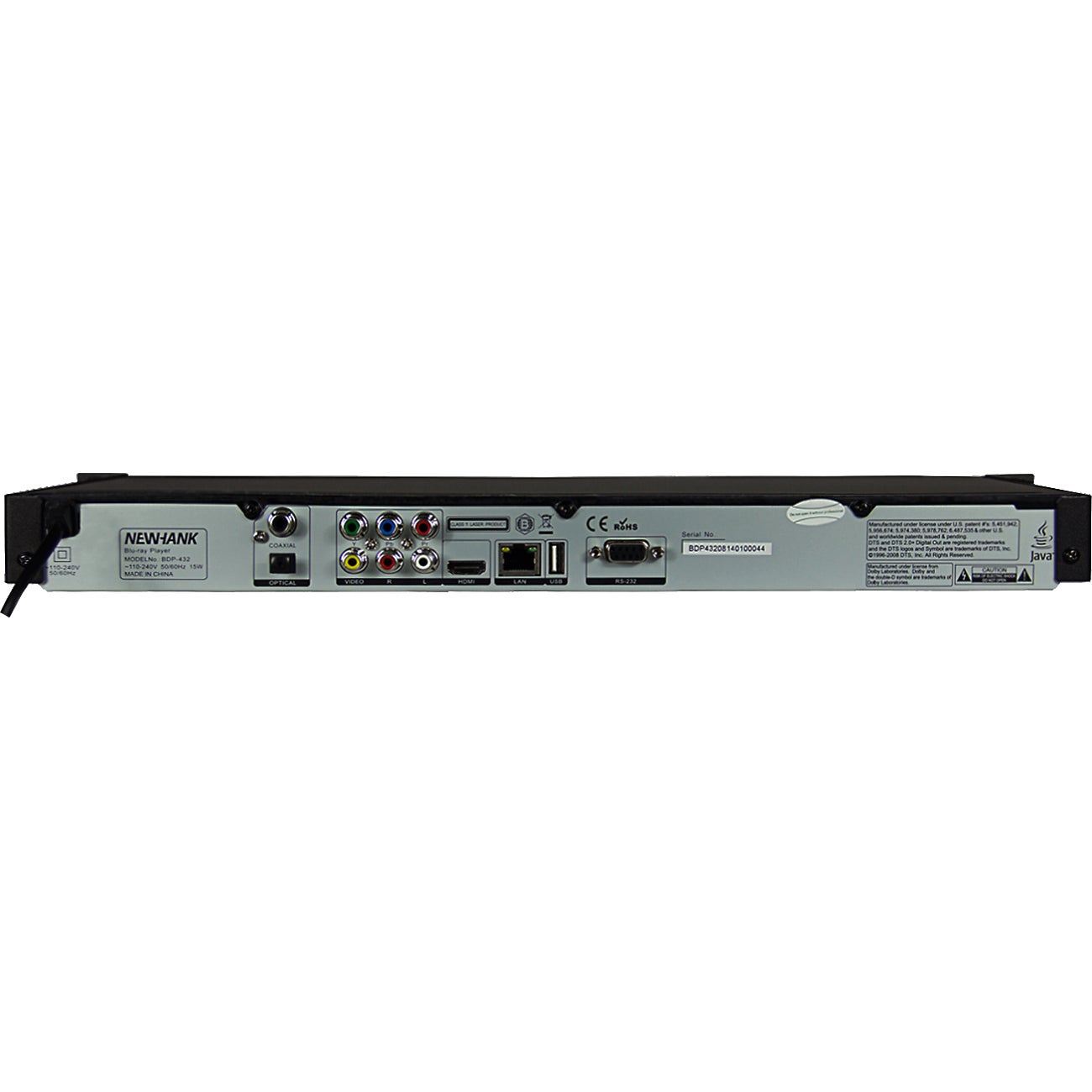 NewHank BDP-432 mediaspeler