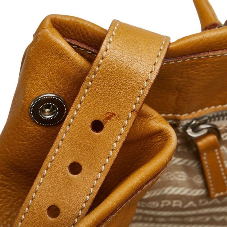 Prada Vintage Prada Handbag Beige