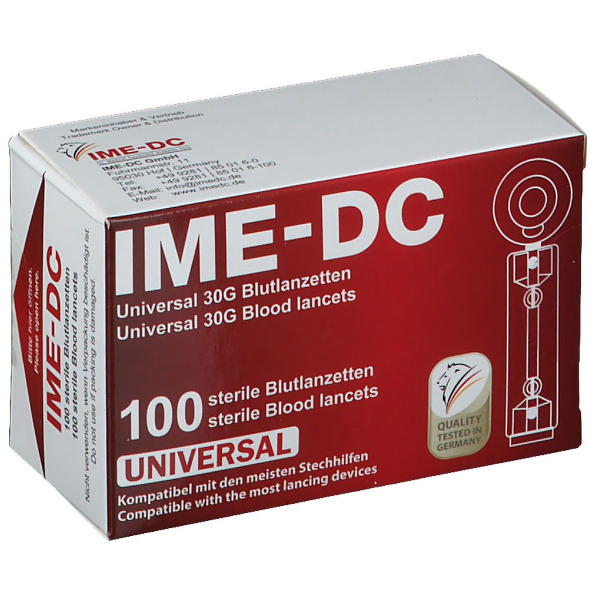 IME-DC Blutlanzetten