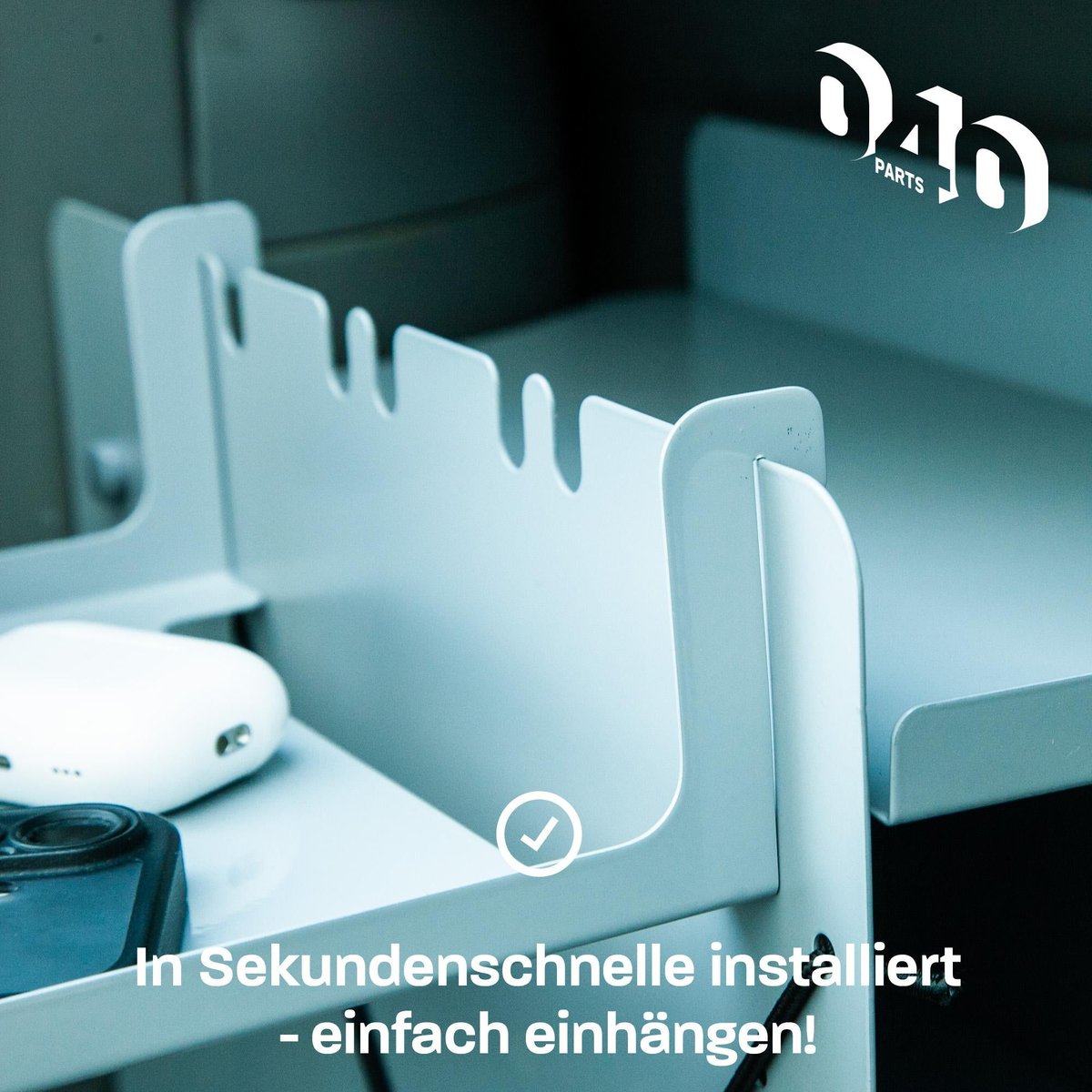 040 Parts hangend kamertafeltje - Grey