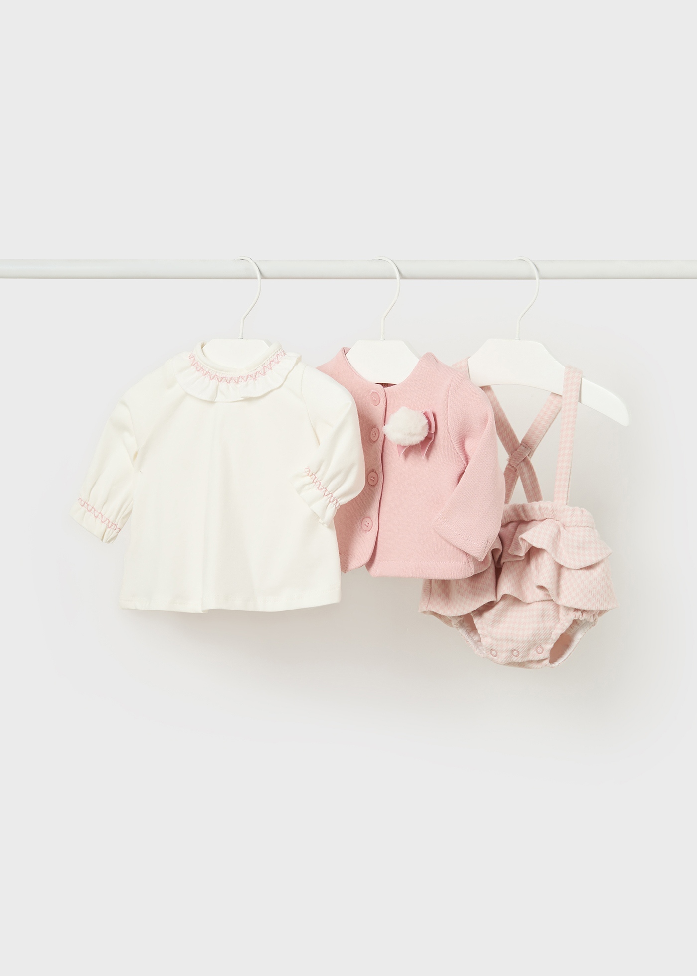 Conjunto de 3 peças para recém-nascido