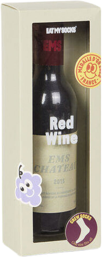 Eat My Socks Strømper - Wine Red Rød