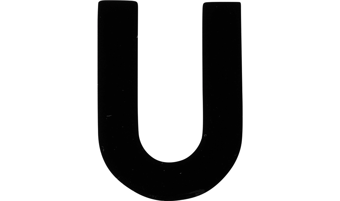 Klistermærke 'U' 3