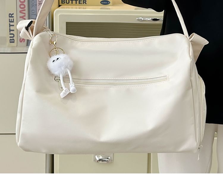 Hikuozy - Effen nylon crossbodytas