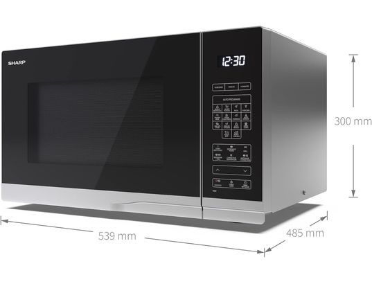SHARP - Micro ondes Combiné YC-PC322AE-S