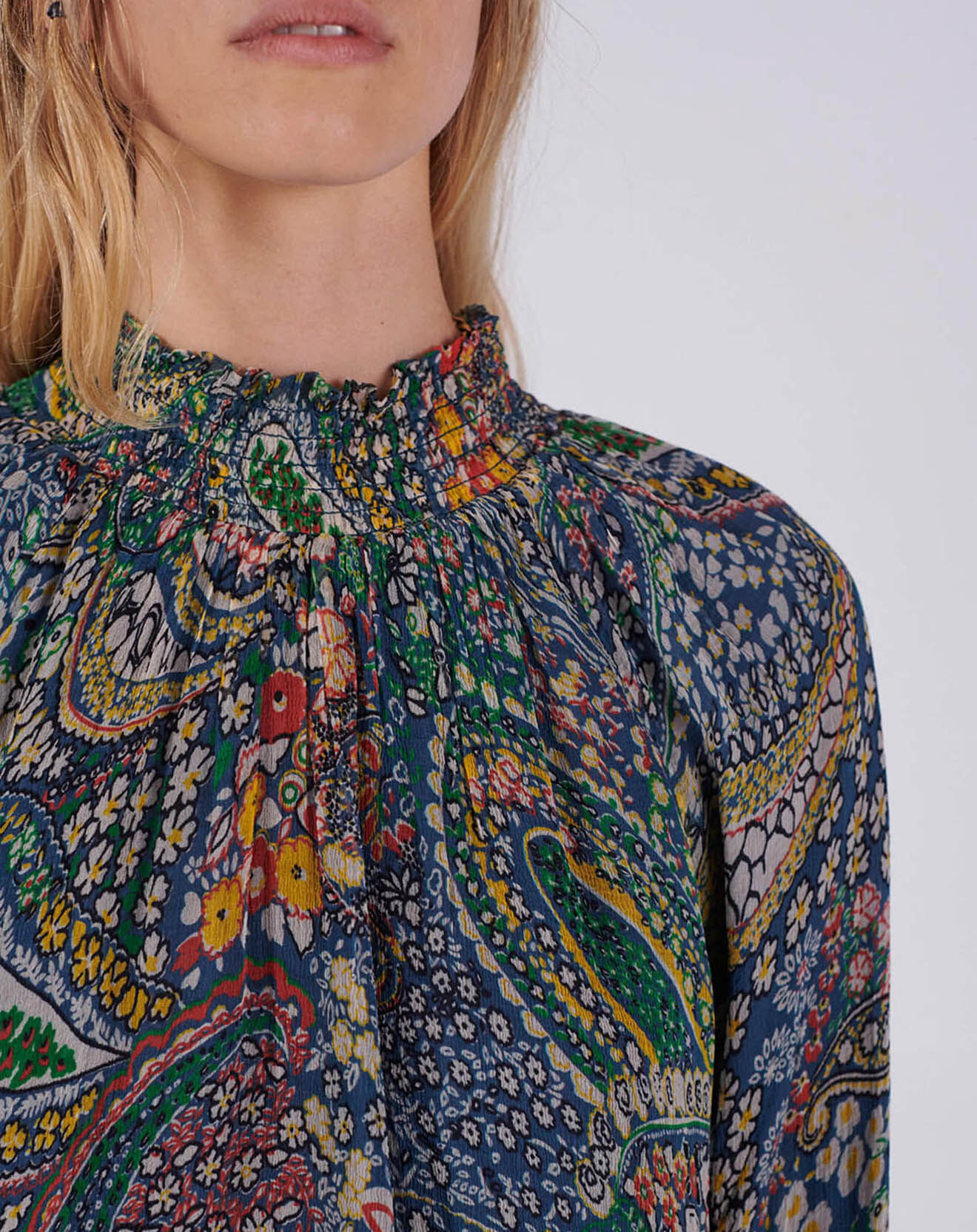 Swildens Robe Darcy bleue