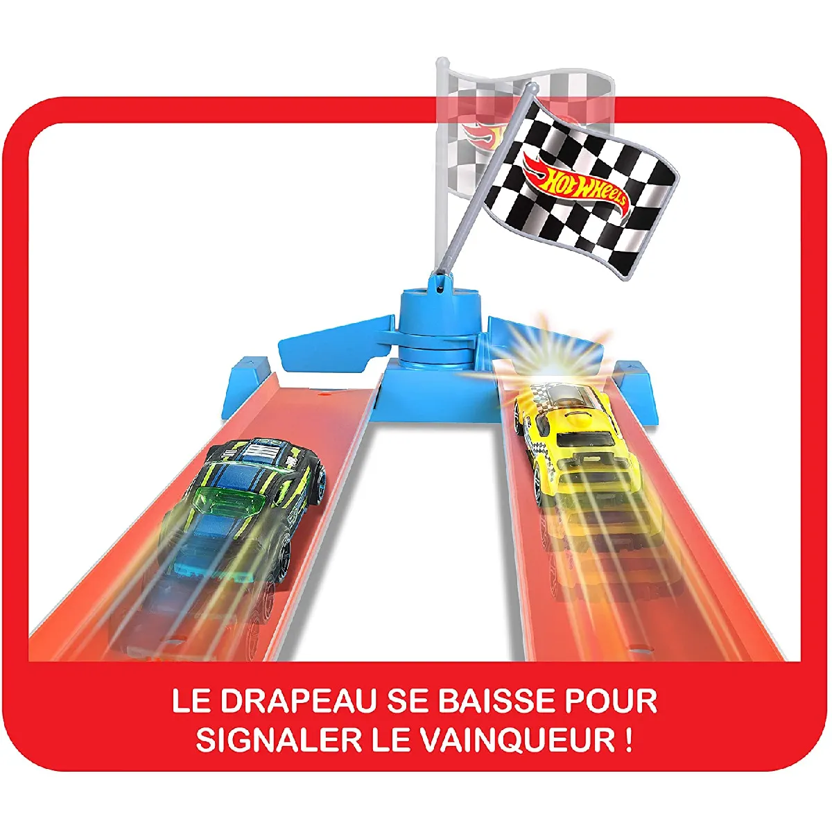 HOT WHEELS Coffret Double Piste