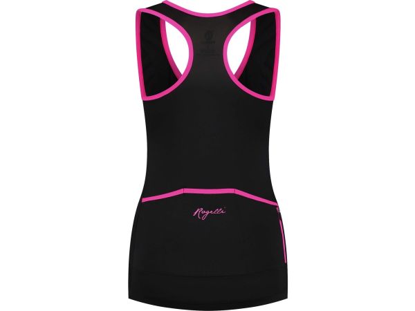Rogelli Abbey Lady Tanktop, Black/Pink