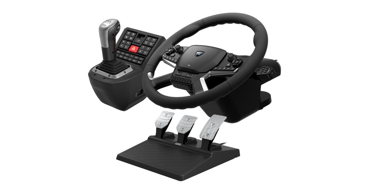 HORIForce Feedback Truck Control System simulatorset  (Zwart/zilver)