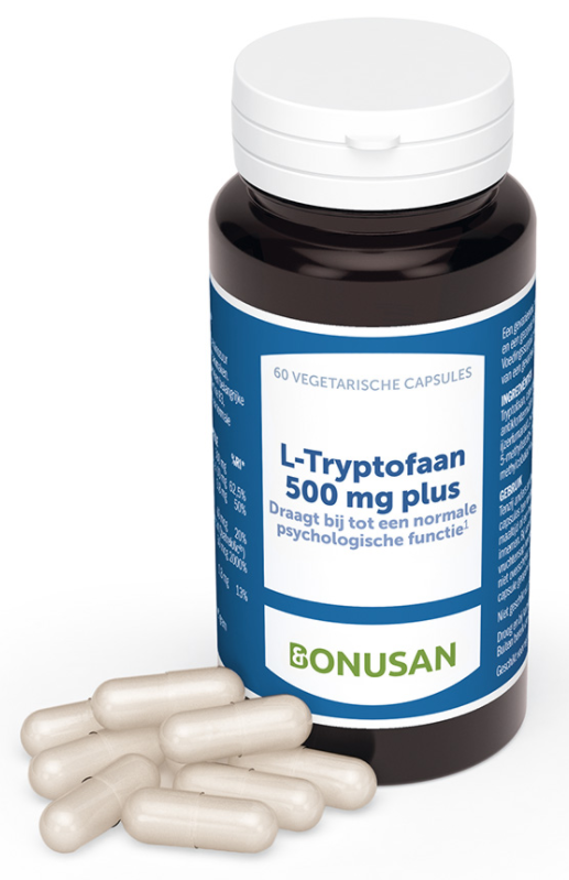Bonusan L-Tryptofaan 500mg Plus 60ca