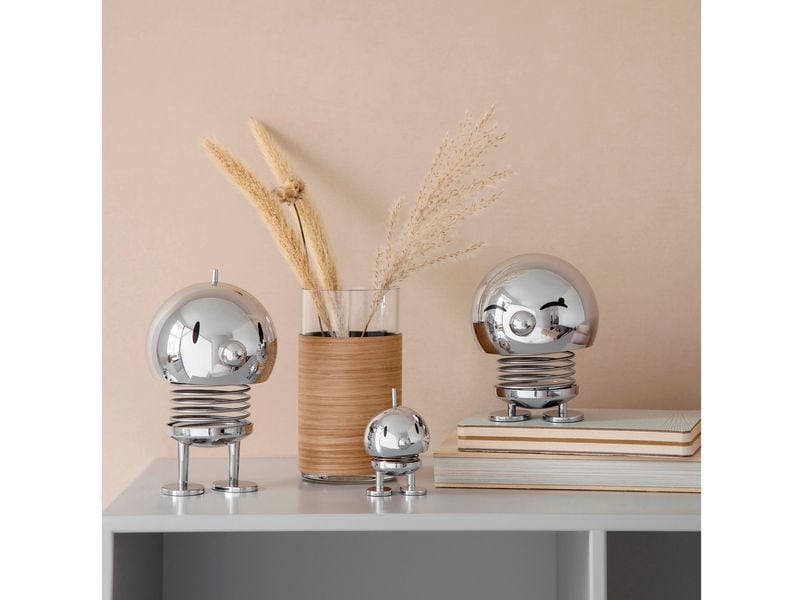 Hoptimist Tischleuchte L Silber LED-Lampe