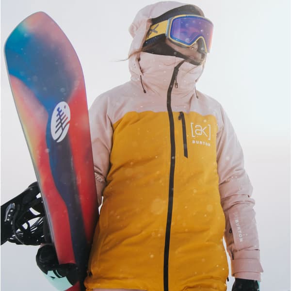Veste snowboard BURTON W AK GORE EMBARK JK SHDPNK/GOLROD