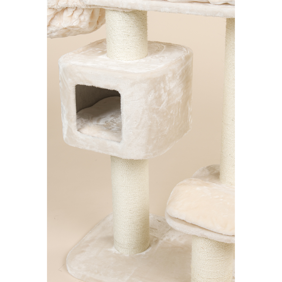 Arranhador para Gatos Devon Rex Bege Plus
