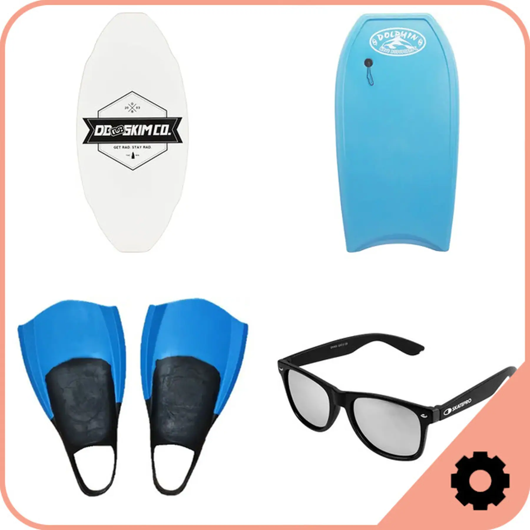 Skimboard + Body Board Pakke - Boards Skimboards | SkatePro