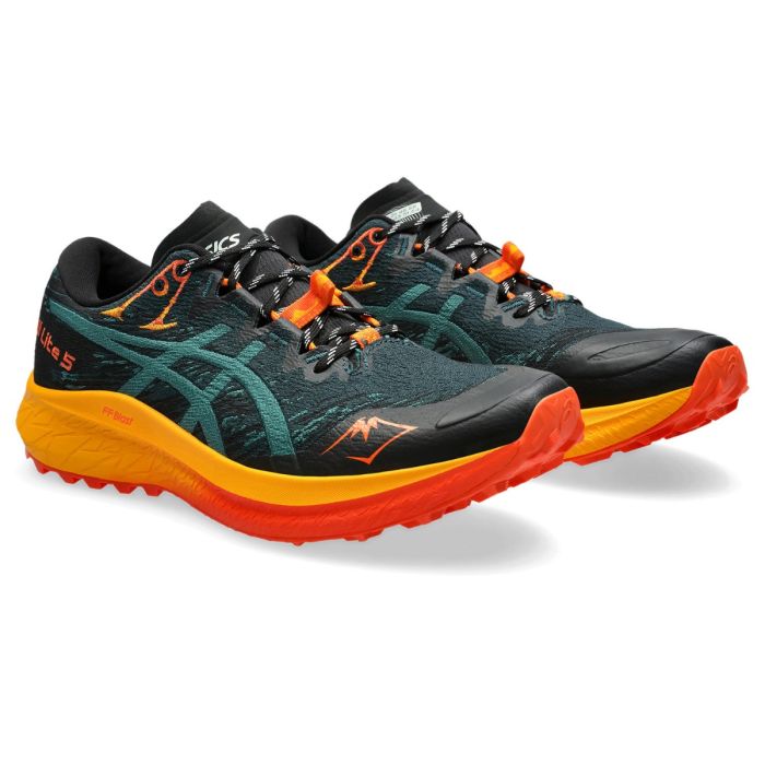 Asics Herre Trailsko Fuji Lite 5 Sort