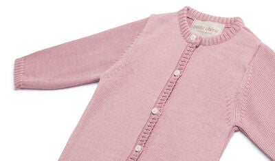 Petite Chérie Atelier Margit Cardigan, Light Pink/Dusty Pink