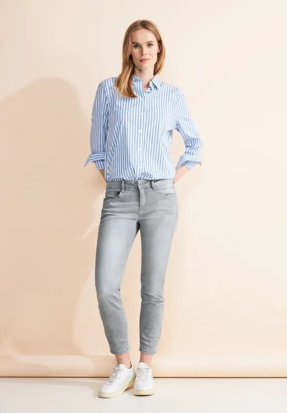 Slim Fit Jeans - light grey random wash