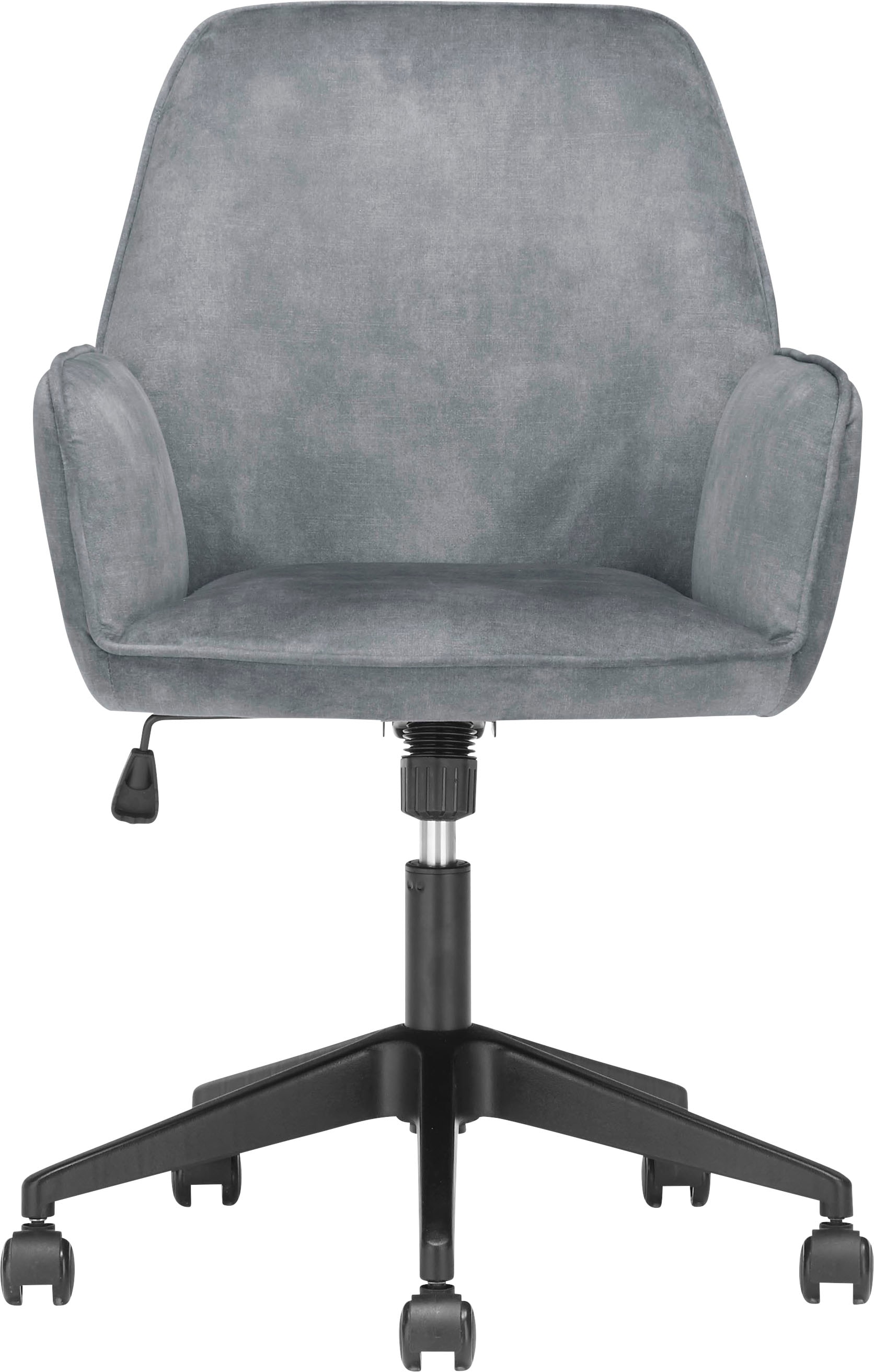 MCA furniture Schreibtischstuhl »O-Ottawa« () Velvet, Bürostuhl mit Komfortsitzhöhe stufenlos verstellbar
