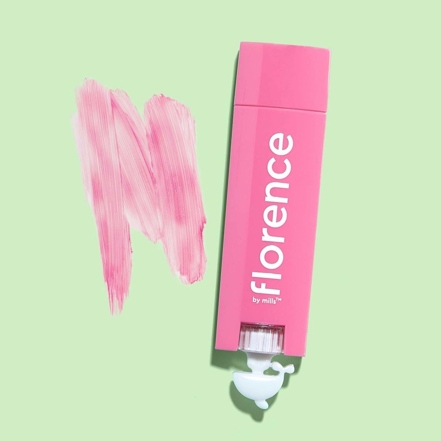 Florence By Mills Oh Whale! Tinted Lip Balm Guava And Lychee Pink 4,5g