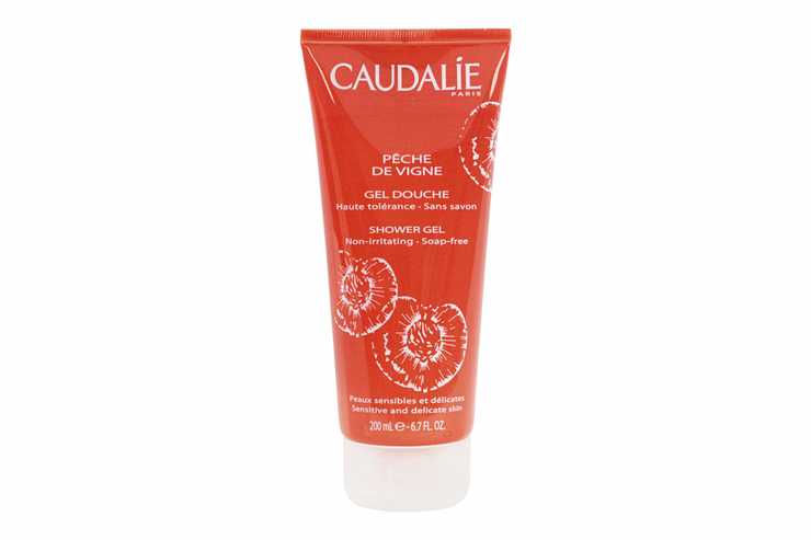 Gel douche sans savon peaux sensibles pêche de vigne 200 ml