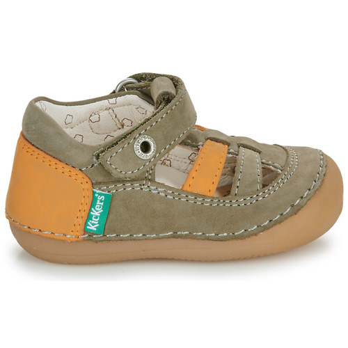Kickers - SUSHY - Kaki / Orange