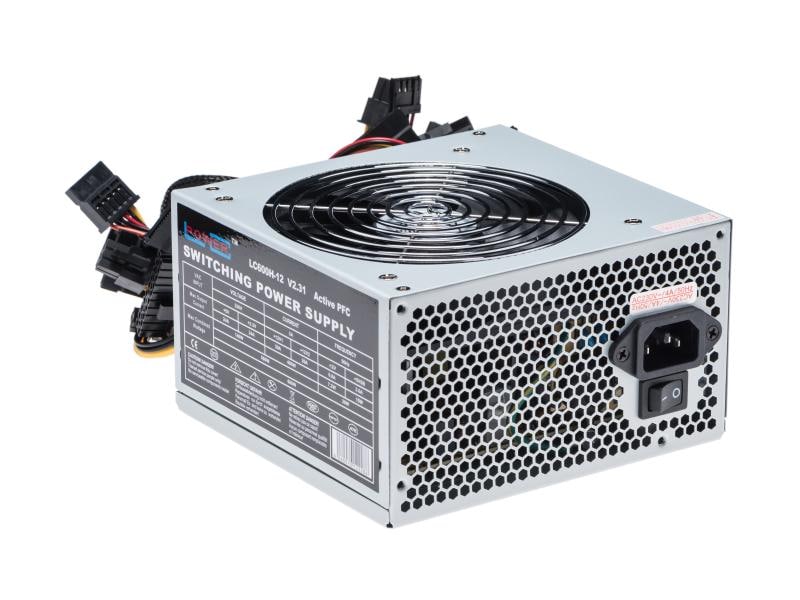 LC-Power Netzteil LC600H-12 V2.31 Office 600 W 600 W ATX-Netzteil  der Office-Serie