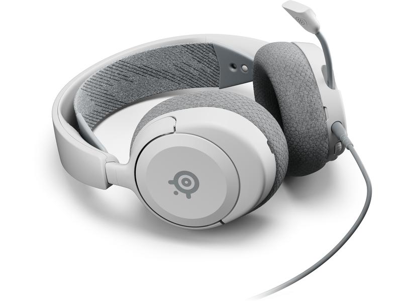 Steel Series Headset Arctis Nova 1 Weiss Over-Ear Gaming-Headset mit Surround-Sound