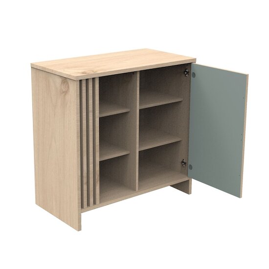 Tokyo Commode   Chêne Suave Sauge        de               Sauthon Baby's Sweet Home