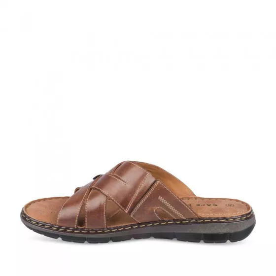 Mules MARRON CAPE BOARD CUIR