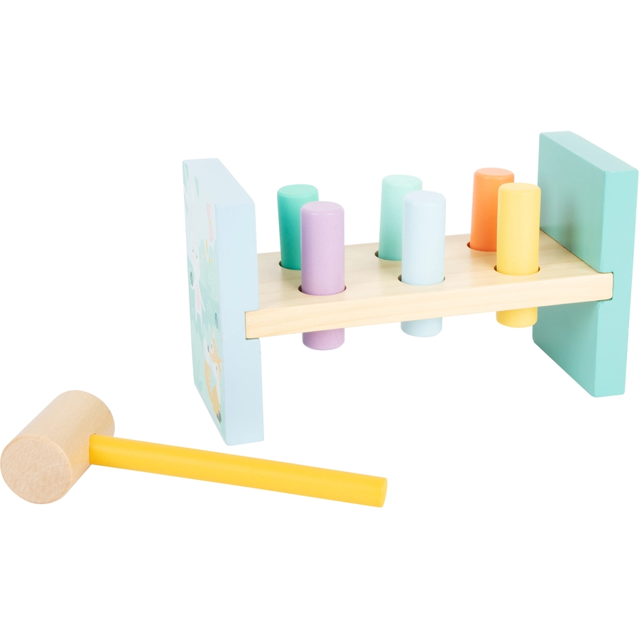 small foot® Klopfbank Pastell