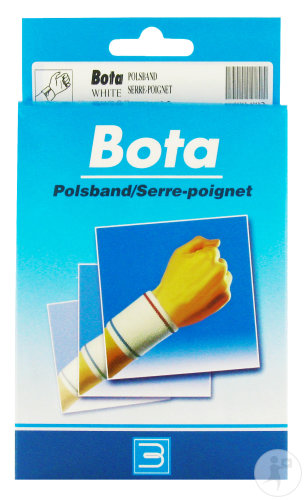 Bota Serre-Poignet Elastique Velcro Blanc Large 18-19,5cm Pièce 1