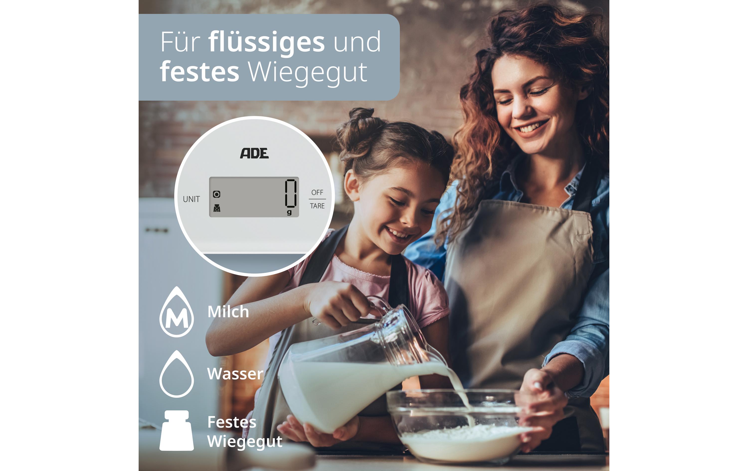 Küchenwaage Julia HellgrauDigitale Küchenwaage