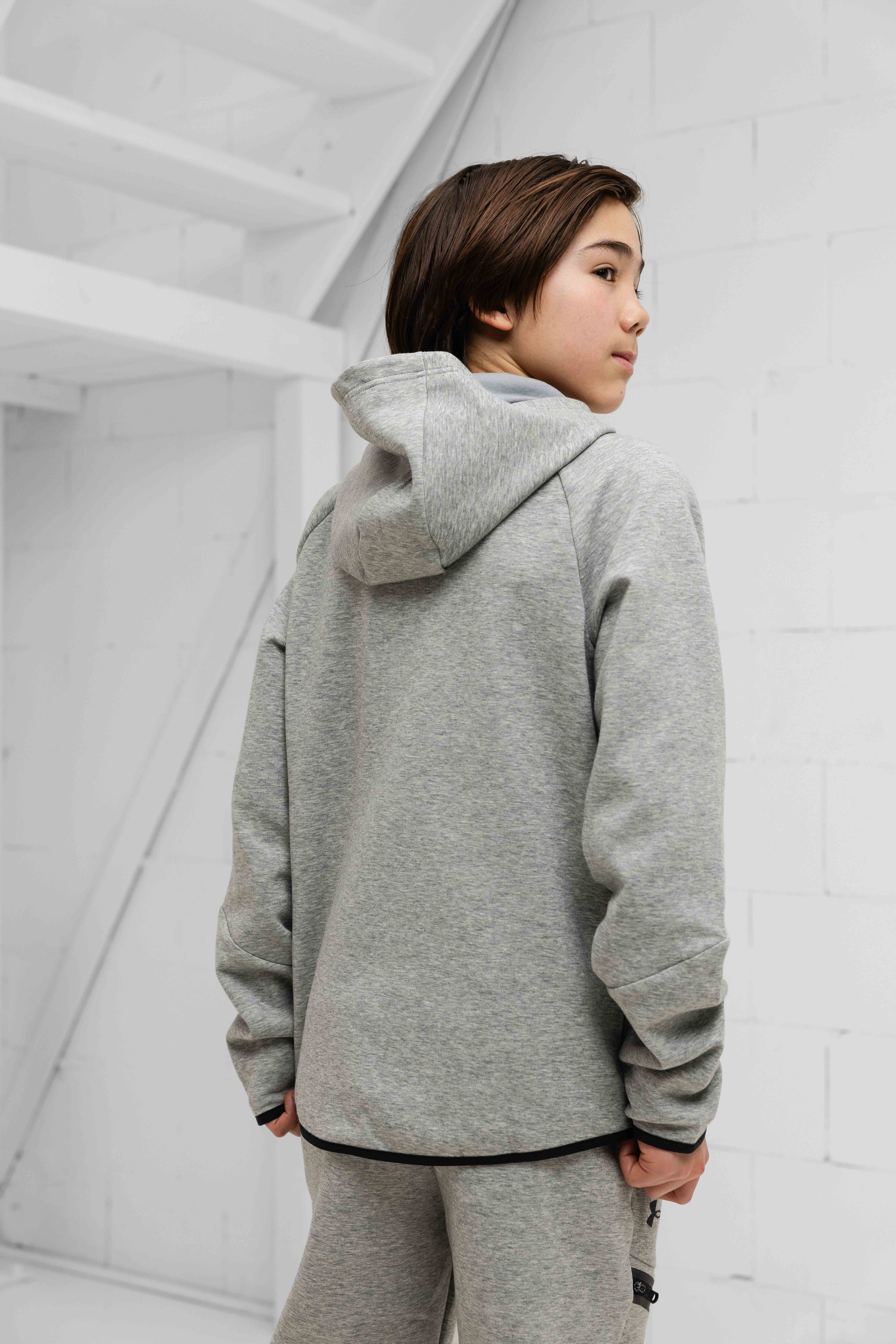 Under Armour Unstoppable Fleece Jack Kids Grijs