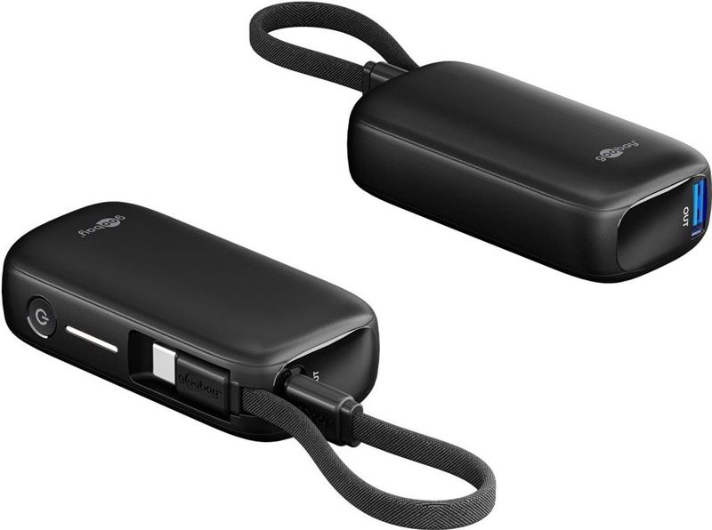 Powerbank - Licht - Textiel - Voor 2x Opladen