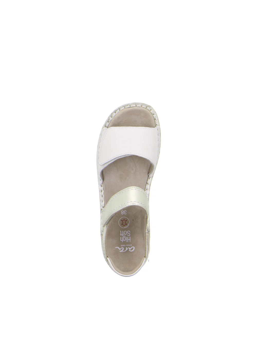 Sandale Tampa cream platin