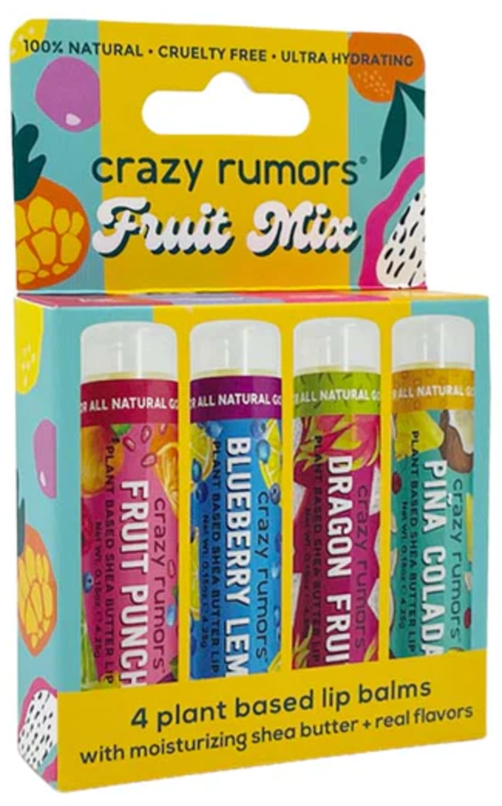 Crazy Rumors  Mixed Pack Fruit Mix, 4 Stk