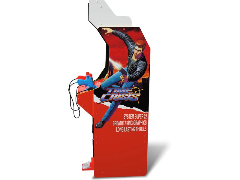 Arcade1Up Arcade-Automat Time Crisis Deluxe Spielautomat mit 4 Spielen aus der Bandai Namco Serie