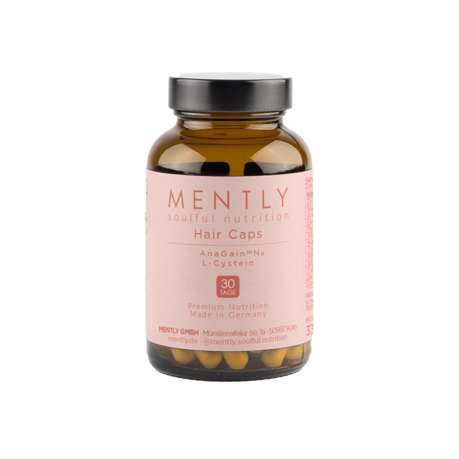 MENTLY Hair Caps