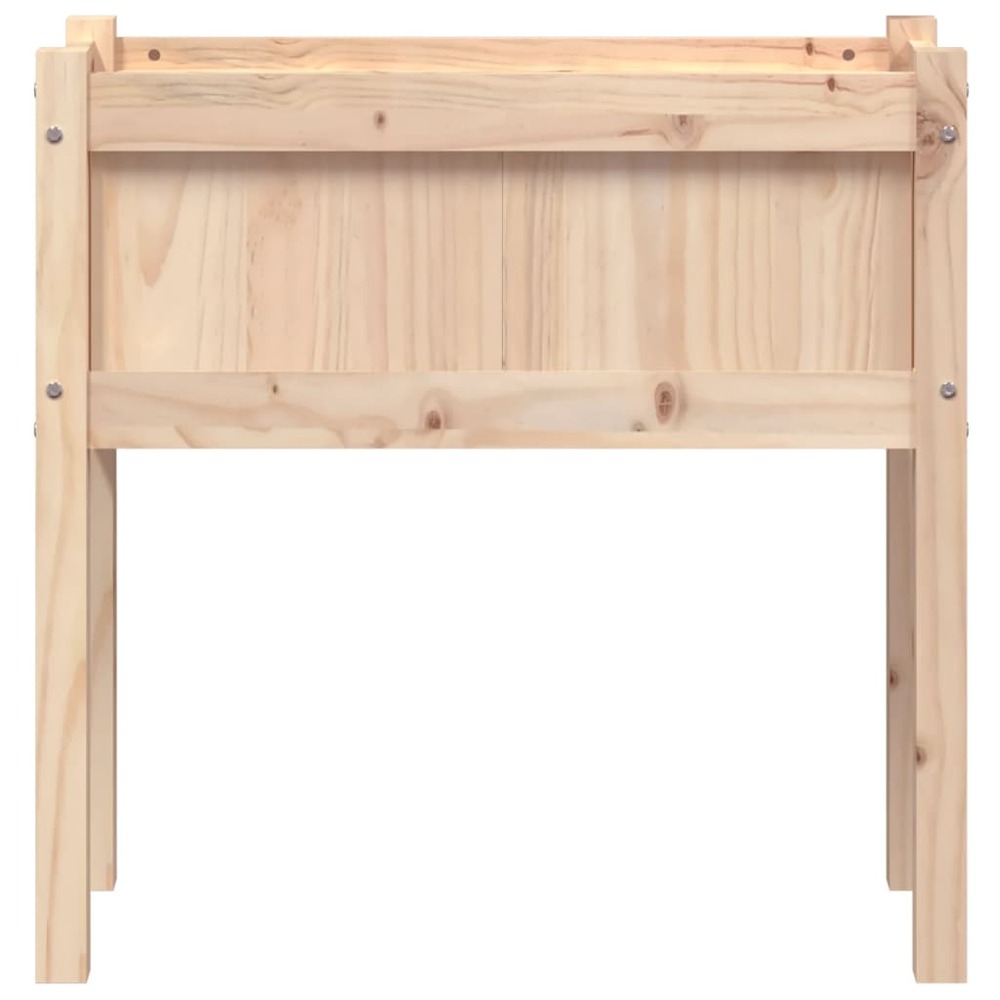 Jardinières avec pieds 70x31x70 cm bois de pin massif