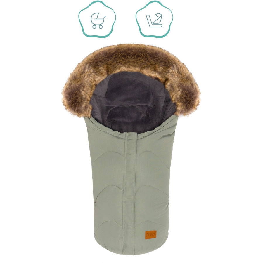 fillikid Winterfußsack Lhotse Gr. 0 Salbei