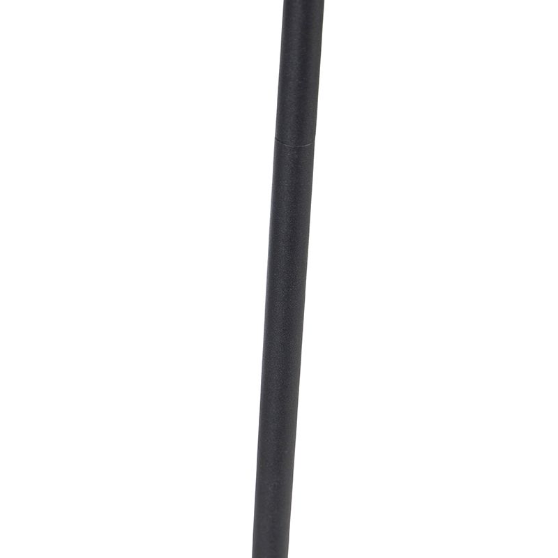 Vloerlamp zwart incl. LED 5-staps dimbaar in kelvin - Botot