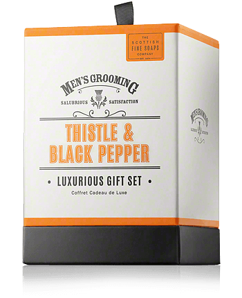 Scottish Fine Soaps Men's Grooming Thistle & Black Pepper Pflegeset 75ml-75ml-75ml-40g