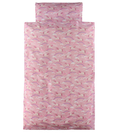 Nørgaard Madsens Bettwäsche - Erwachsen - Pink m. Einhorn