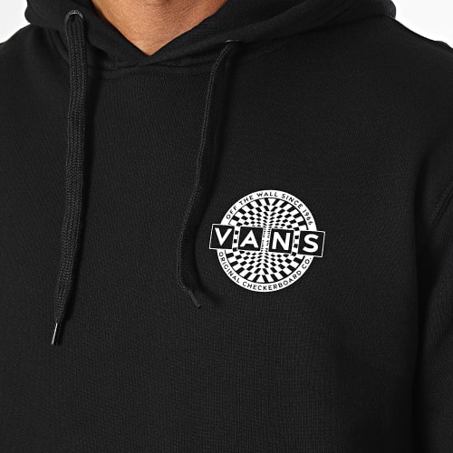 Sweat Capuche Circle Back 008HZ Noir