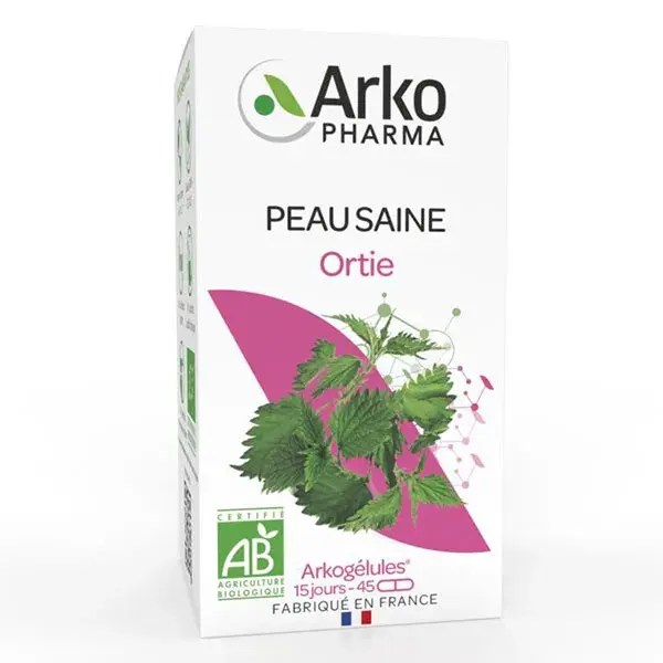 Arkopharma Arkogélules Urtiga Orgânica para Pele Saudável - 45 cápsulas