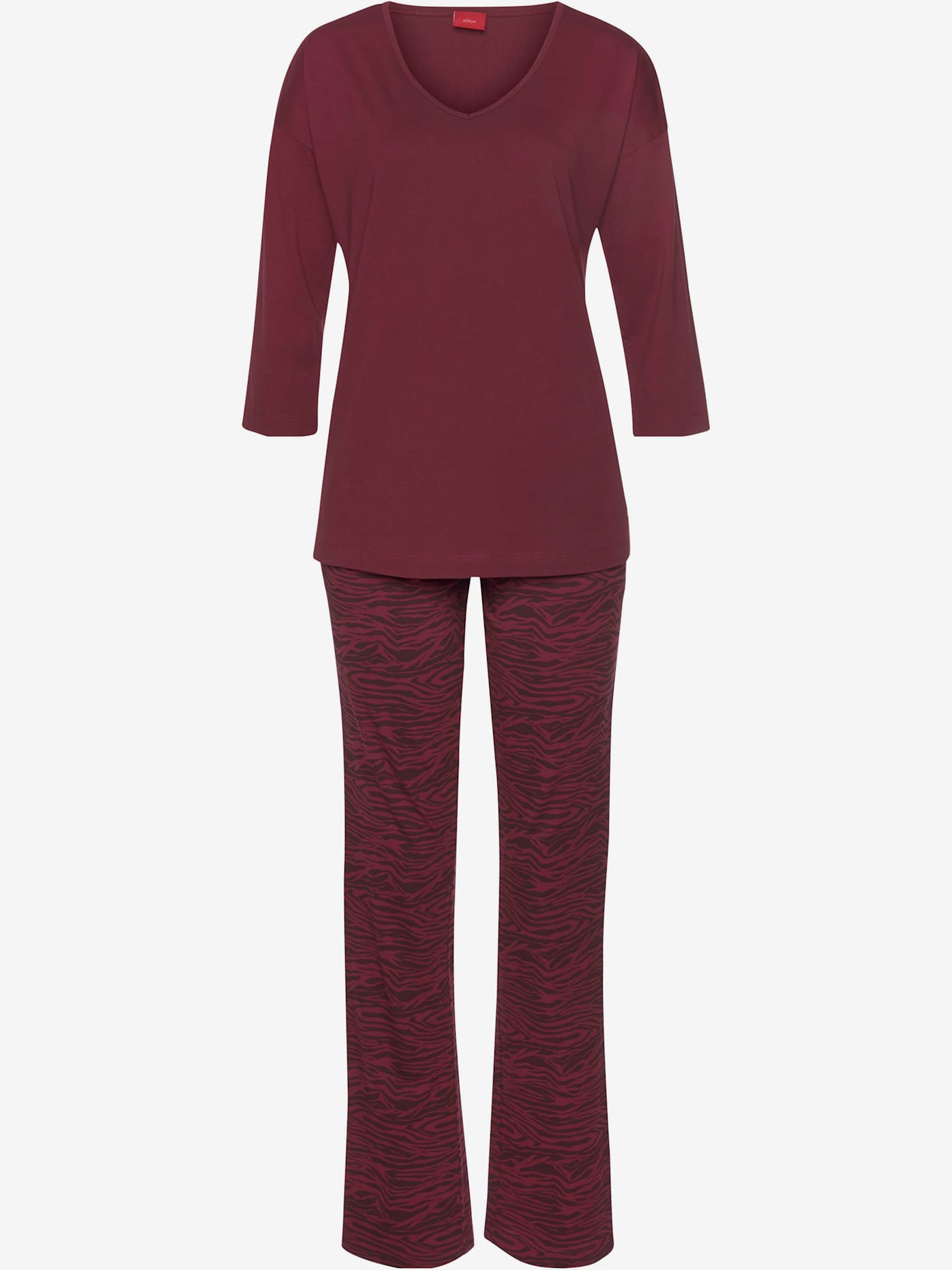 Pyjama avec pantalon imprimé tendance