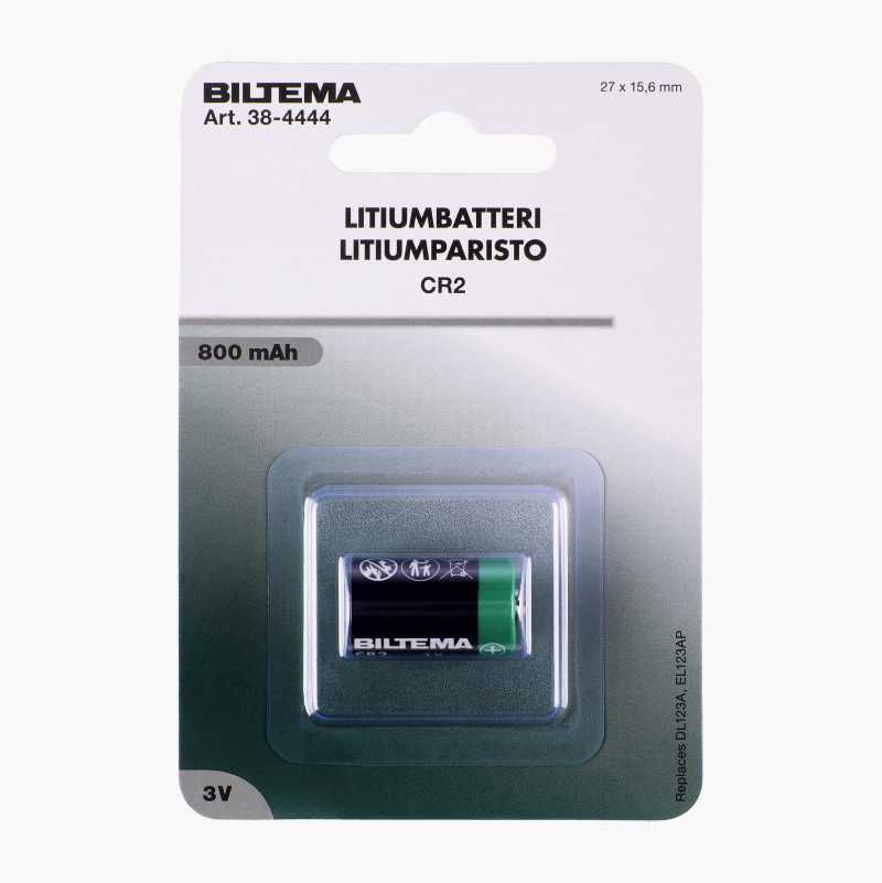 CR2 litiumbatteri, 3 V