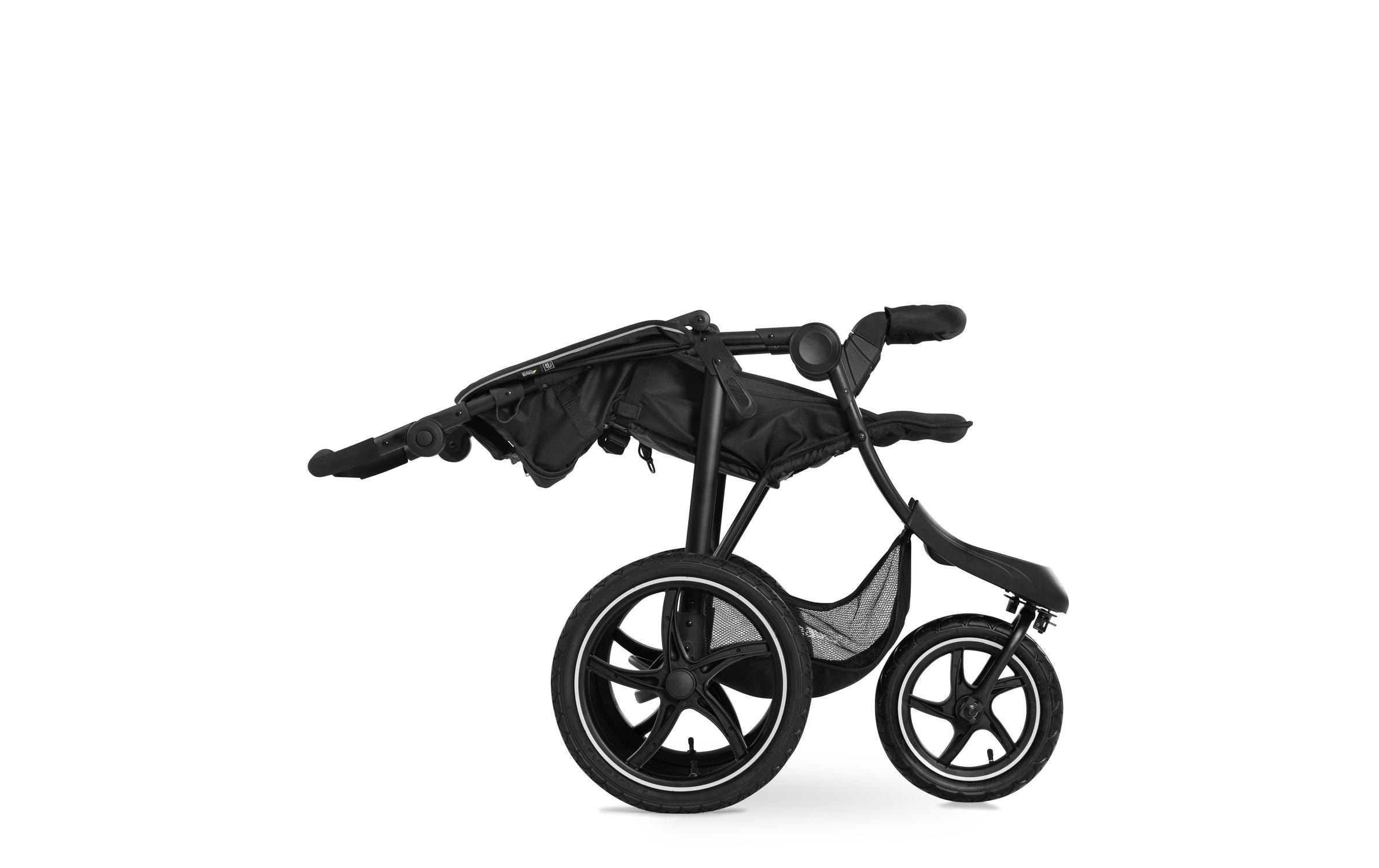 Buggy Runner 2 Black<br>Sportkinderwagen Runner 2, Schwarz