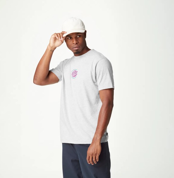 Picture Elwha Tee Grey Melange